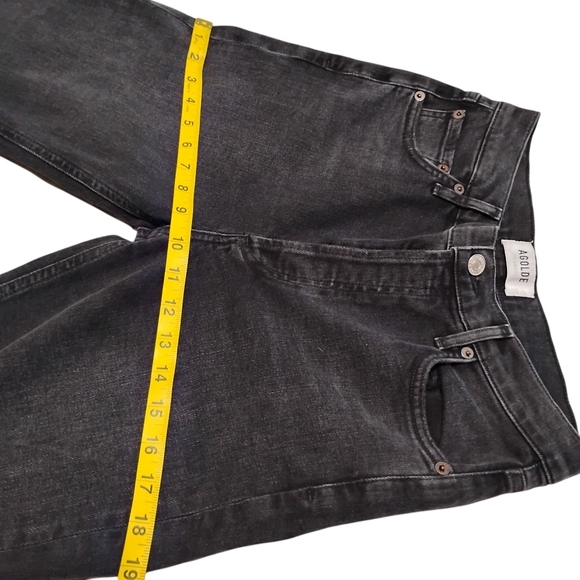 ✨HOST PICK✨AGOLDE | Nico in Cassette Black | Grunge Punk Distressed Jean | 26 - Picture 11 of 16